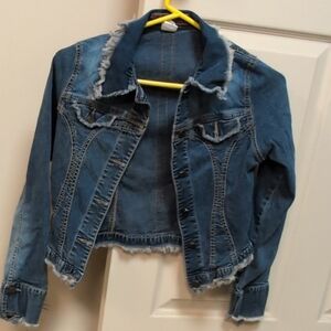 Le Lis Blue Jean Jacket for Kids